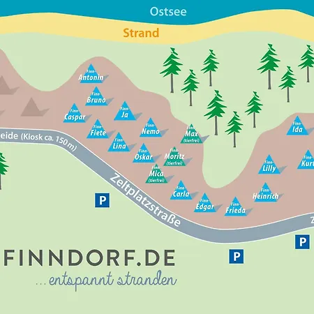 Glamping-feeling Im Gruenen - Kleine Finnhuette Fuer Besondere Tage Am - Soul Casa vacanze Trassenheide